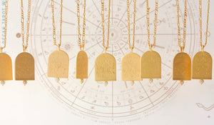 Gold Zodiac Star Sign Necklace Jewellery NZ