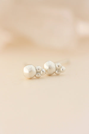 Nomad Studs - Silver