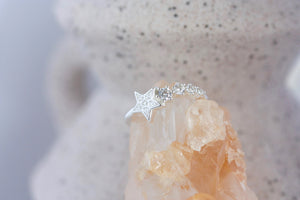 Shooting Star Ring - Silver